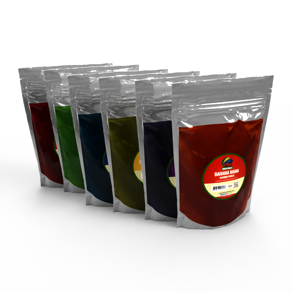 6 Flavor Bundle | SnoCo Pickle Snack Bags